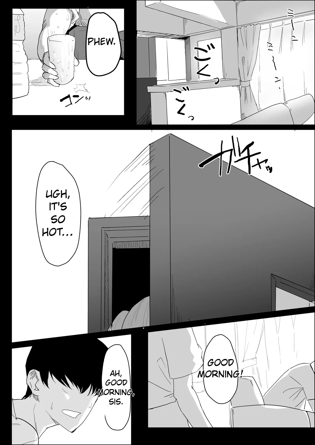 My busty older sister, who has a boyfriend, reluctantly helps me out. page 2 full