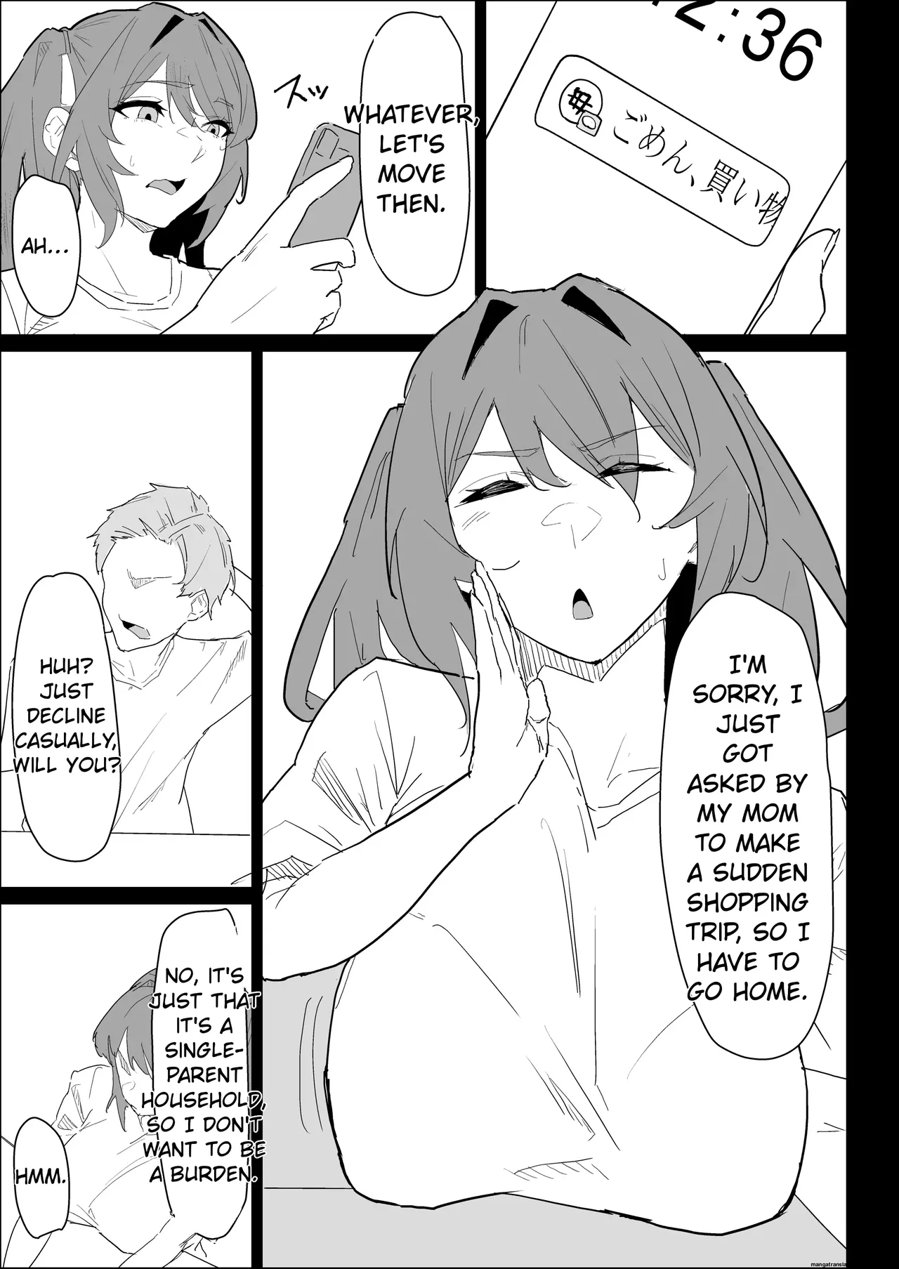 My busty older sister, who has a boyfriend, reluctantly helps me out. page 7 full