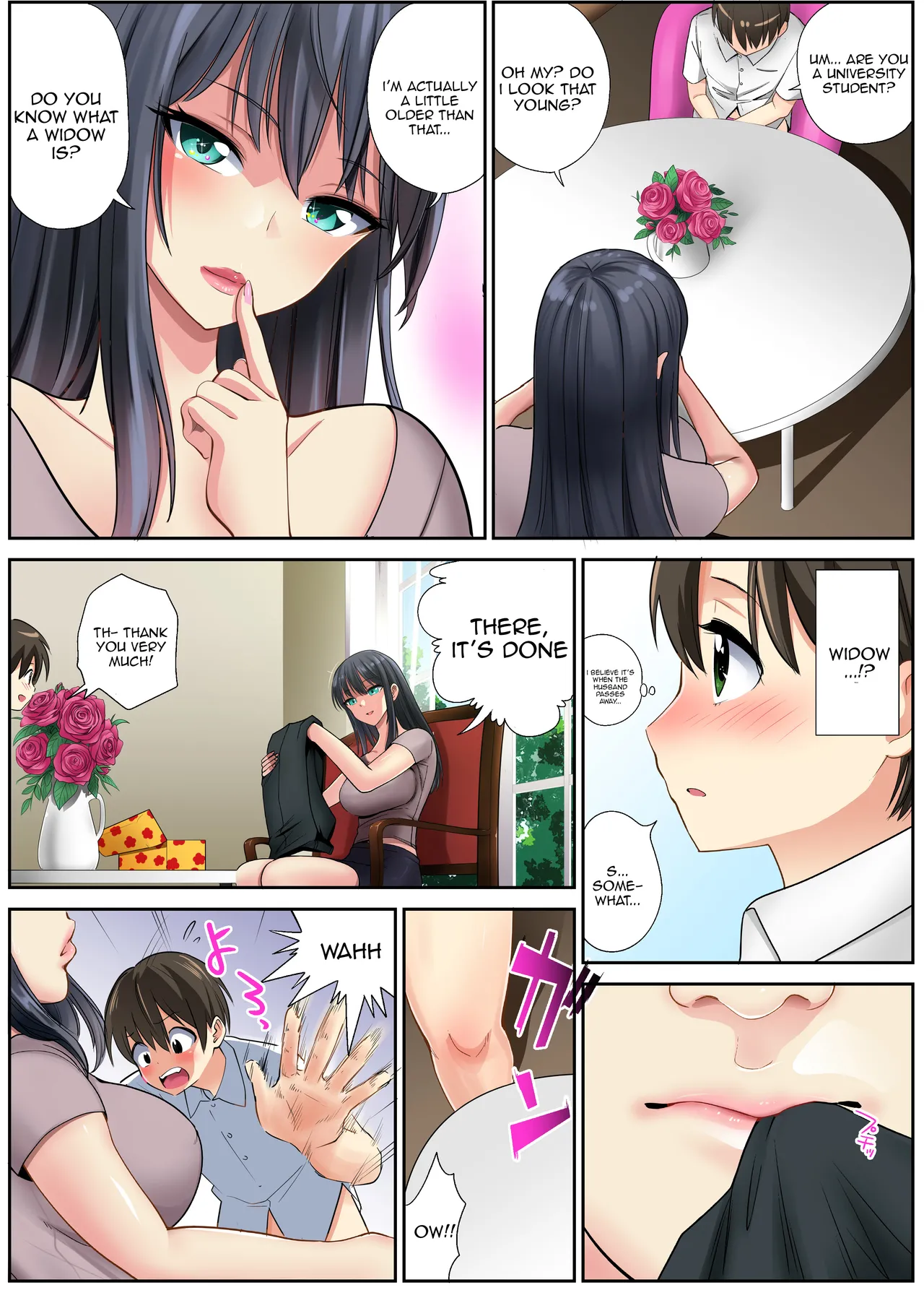 Michi de Deatta Onee-san ga Sugoku Ecchi de Omochikaeri Sarechatta Boku  | page 7 full