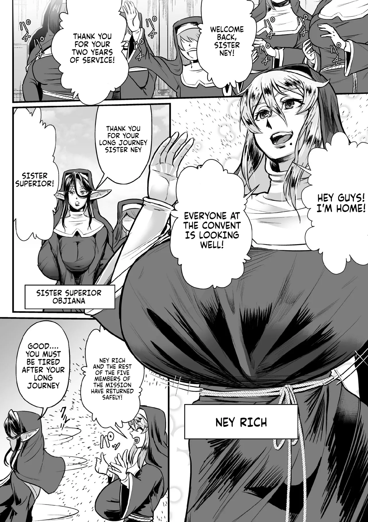 Personality Excretion Monastery Ch.1 page 4 full