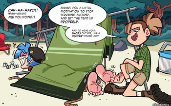[Yourhardnerdcollector] Camping ft. Alex and Carol cover
