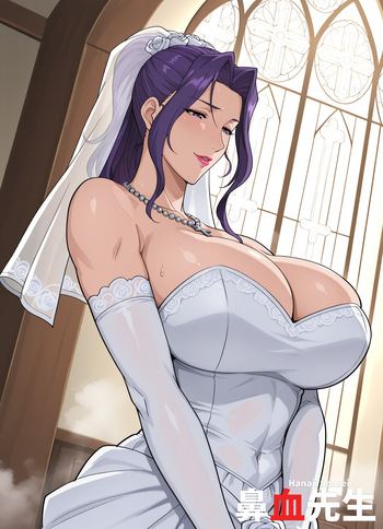 [hanajisensei][EXCLUSIVE] Mitsuko Takayanagi_Bride [200P][AI Generated] cover