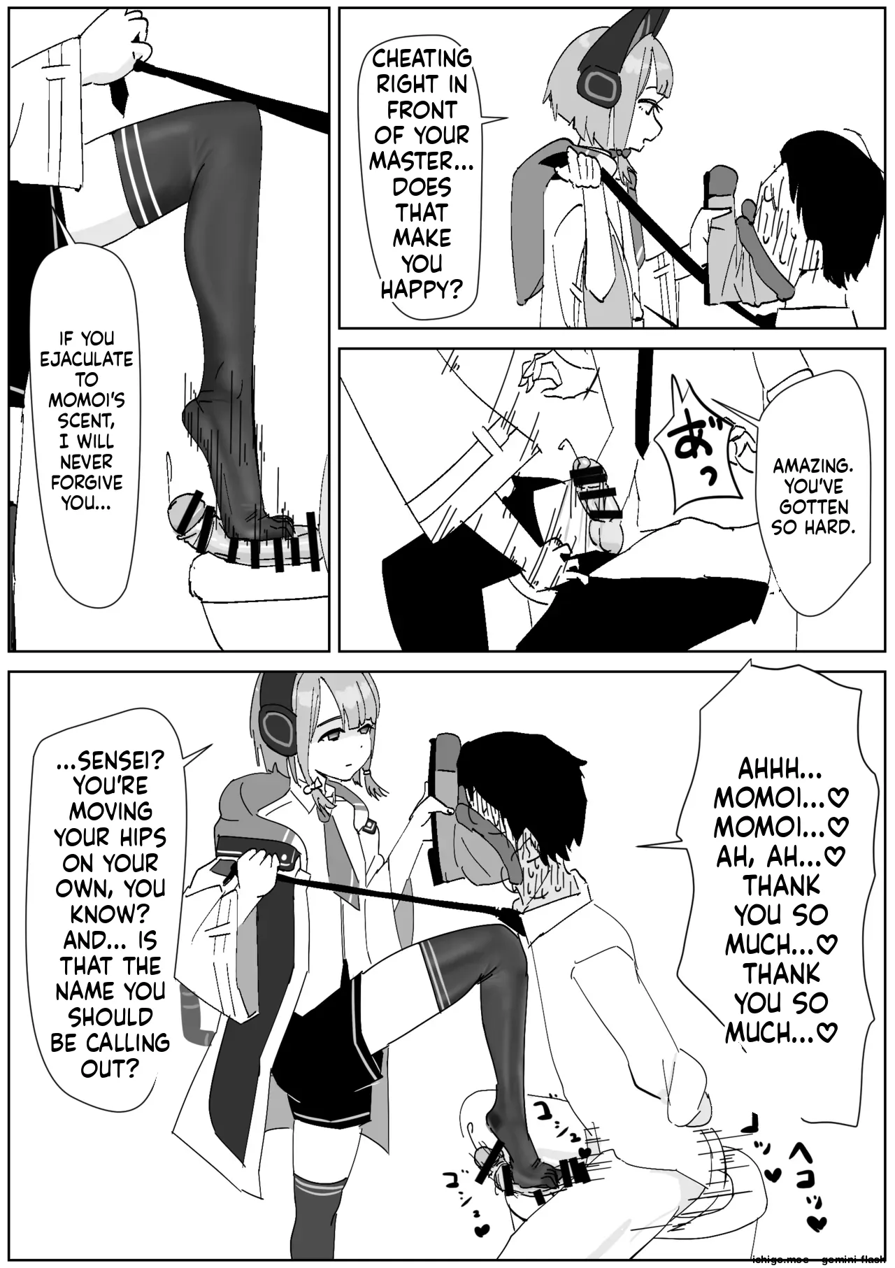 Classmate's Stinky "3-Day-Worn" Slouch Socks Attack page 4 full