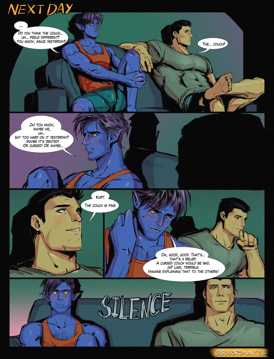 Colossus & Nightcrawler – Roommate page 6 full