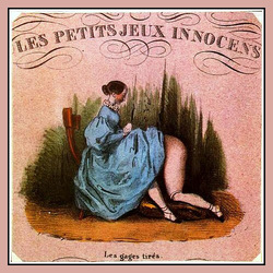 Achille Devéria - Les petits jeux innocens