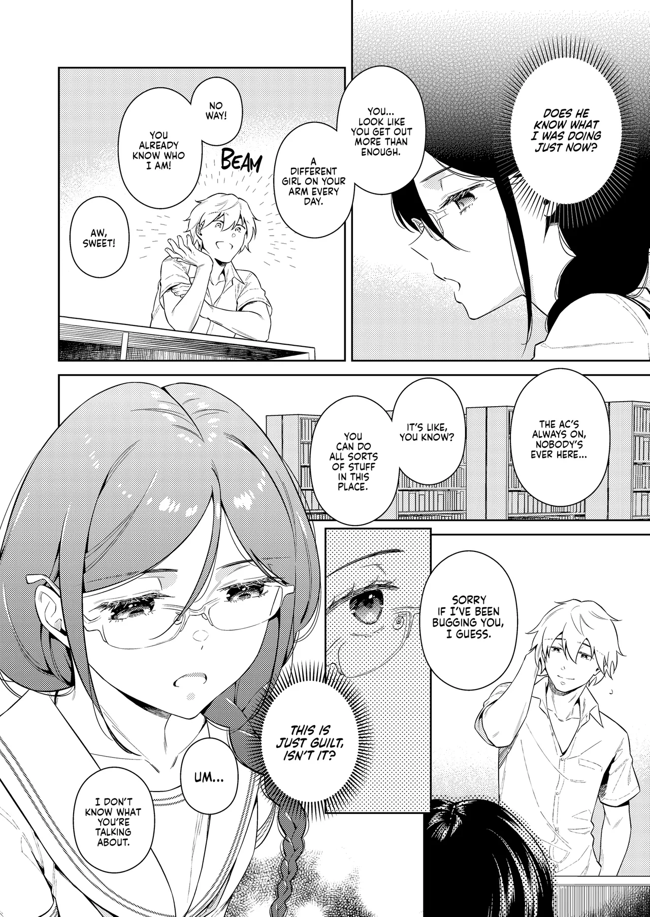 Toshoshitsu no Kedamono-tachi | Library Beasts page 7 full