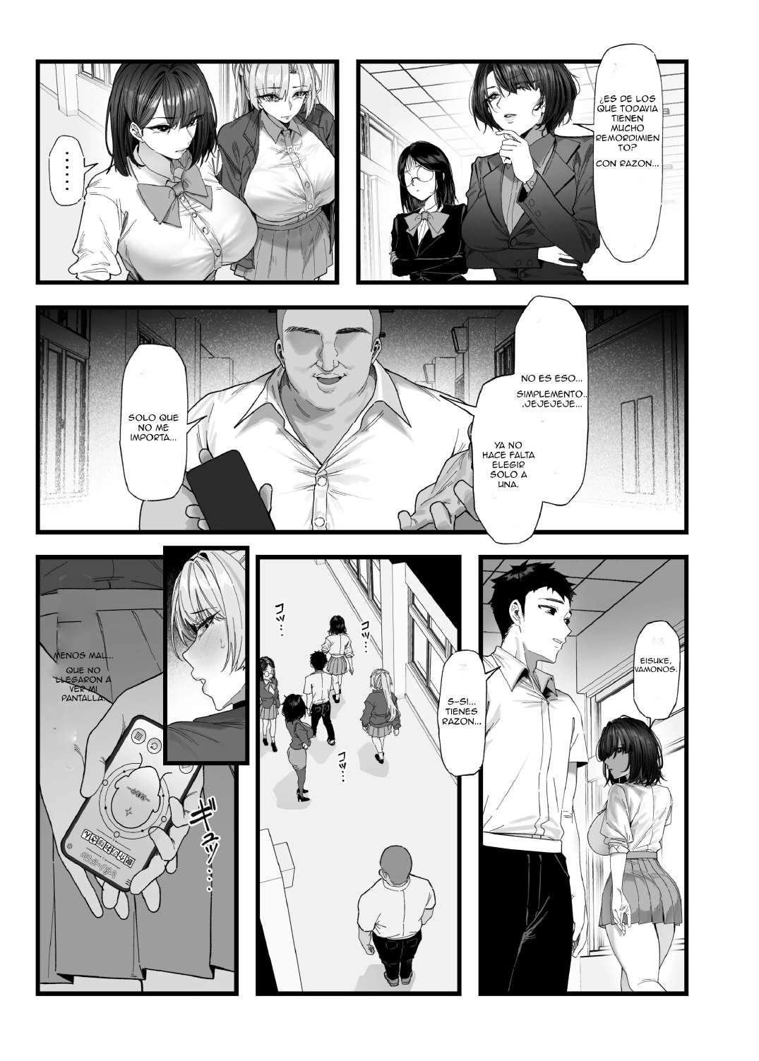 Netorare Saimin Apuri ~Somerare Mesu-nobi suru Haha-musume~｜Infidelidad Causada por una App de Hipnosis ~Madre e Hija Corrompidas y Actuando como Putas~ page 9 full
