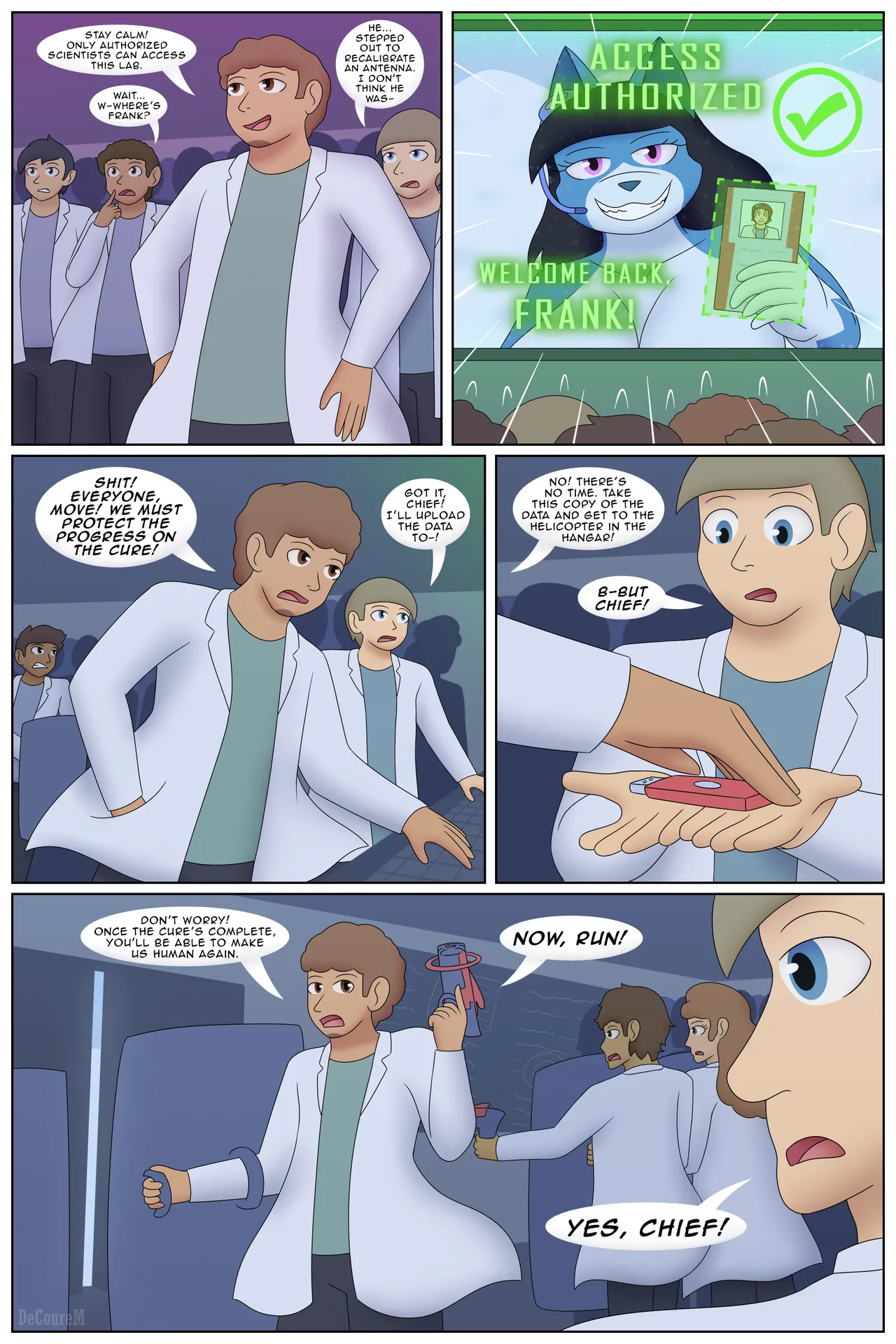 Attack and  Invasion of the Alien Vixens page 3 full