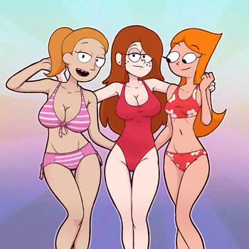 [Various Artists]  Summer x Wendy x Candace (Rick & Morty//Gravity Falls//Phineas & Ferb) cover