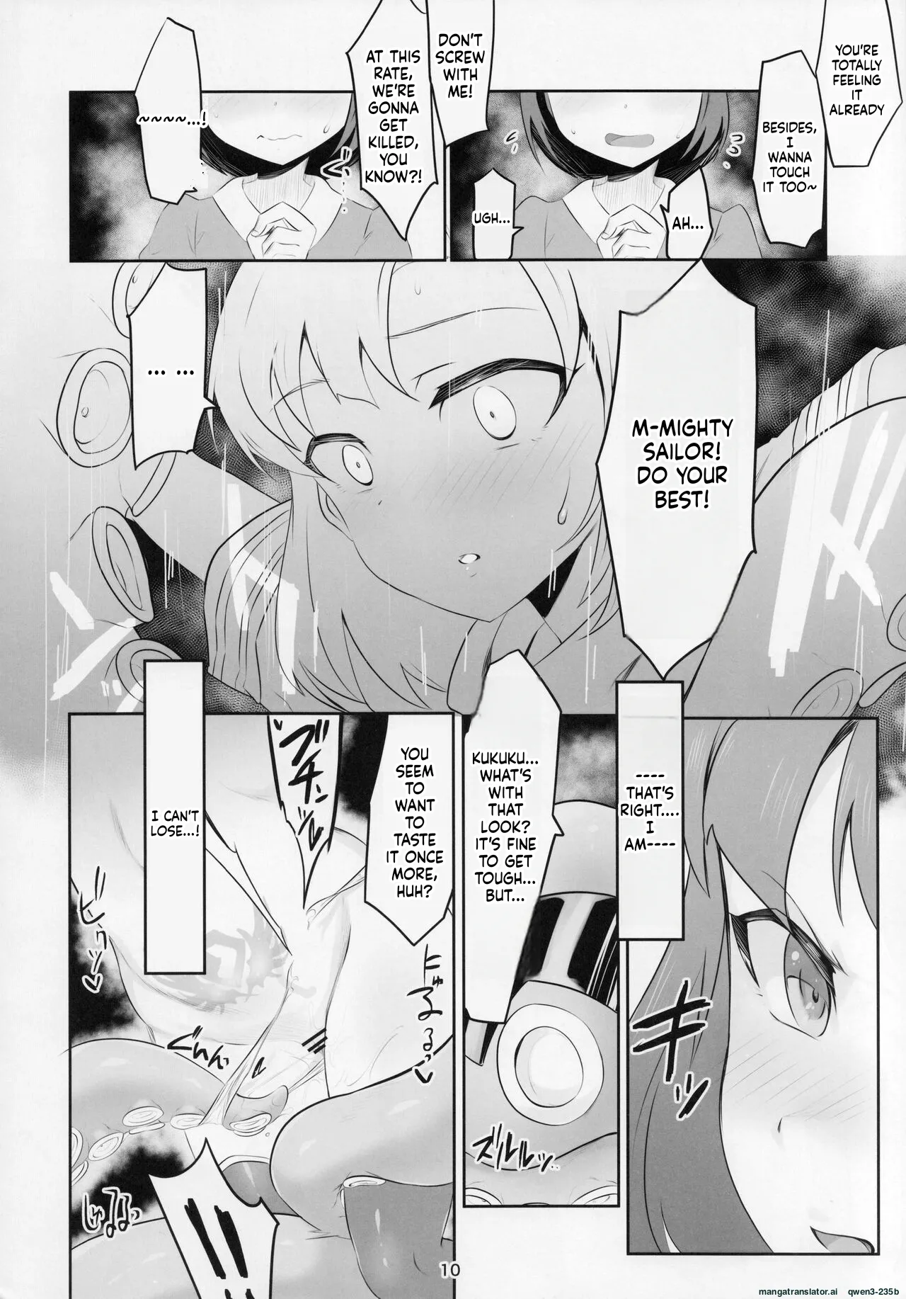 Mighty Sailor Completely Defeated!? + Omake Episode page 11 full