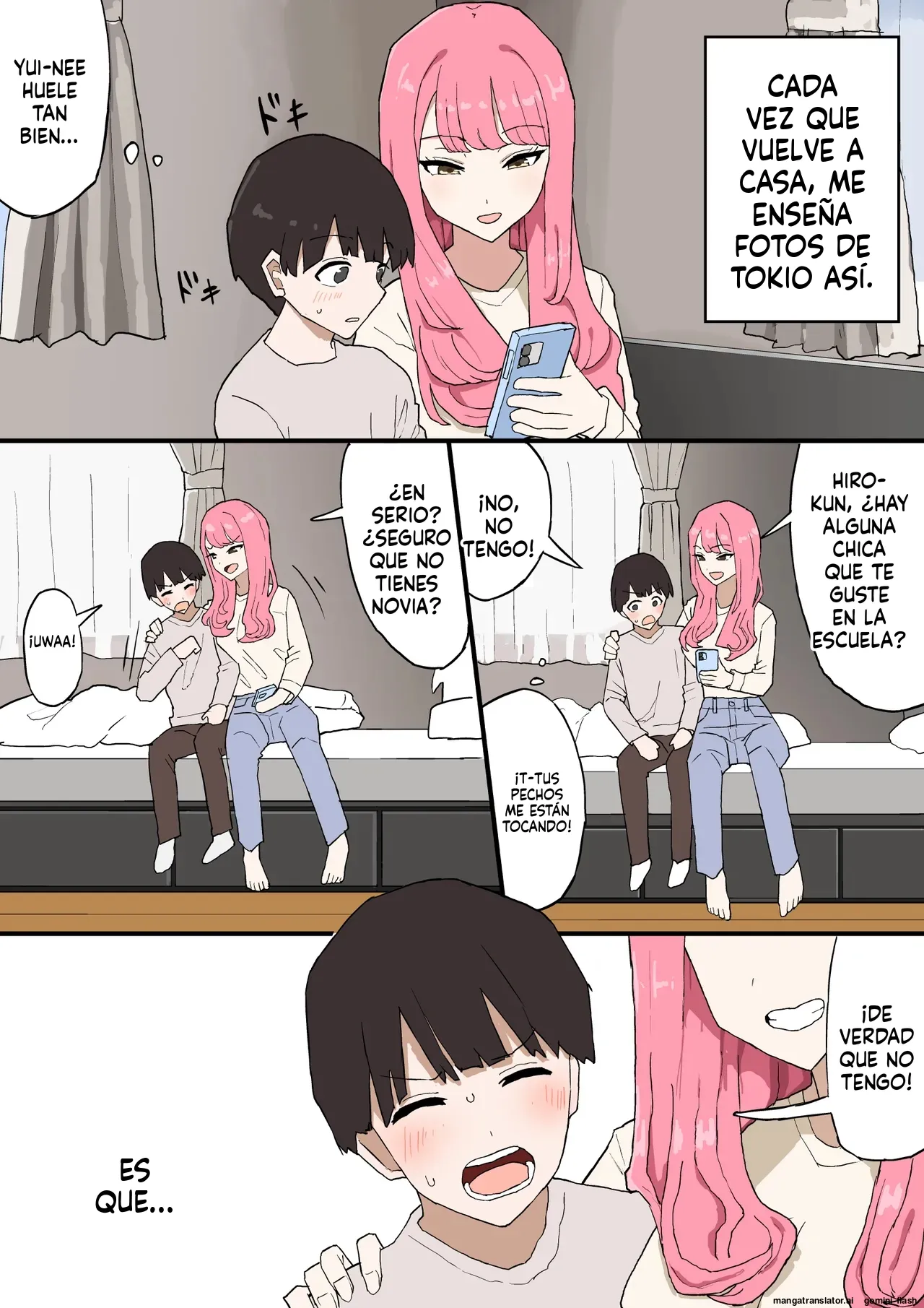 Kinjo no Onee-chan ni Otoshidama Watashite Hamedori Misete Morau Hanashi page 4 full