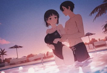 Kirito & Suguha - psfx cover