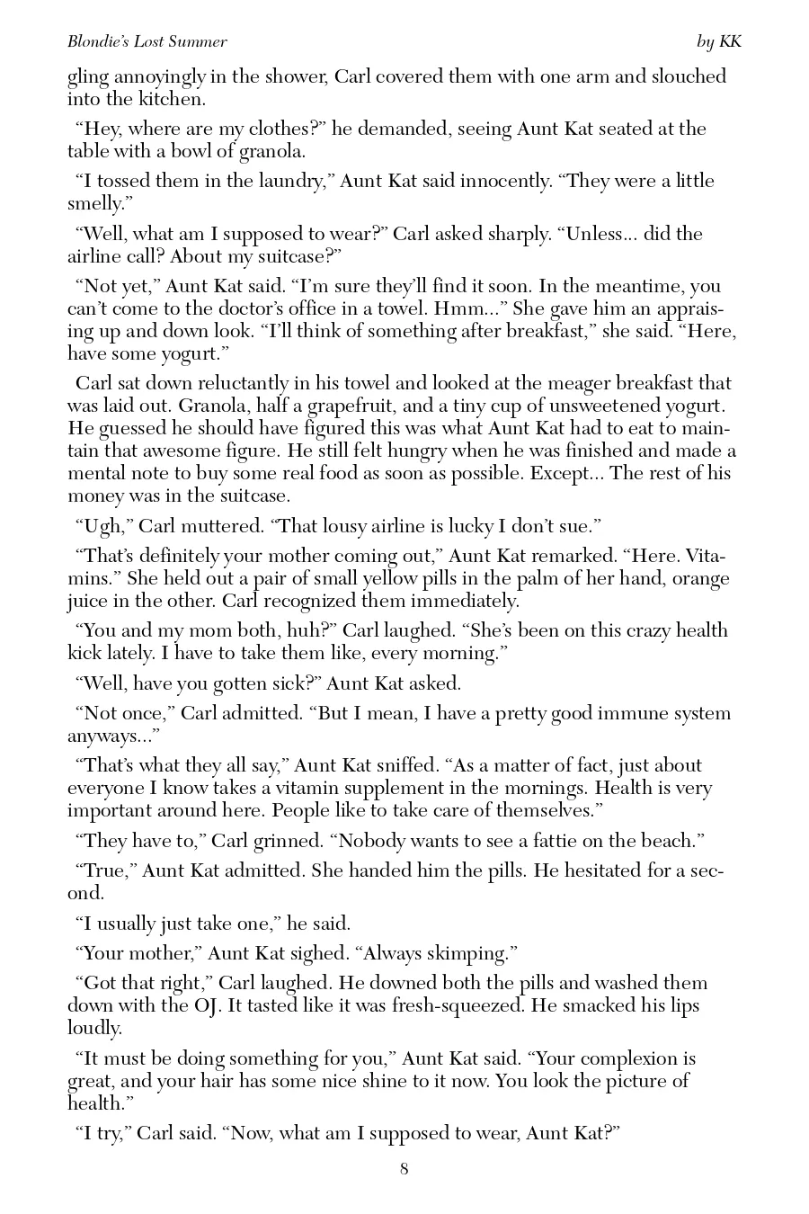 Blondie's Lost Summer KK/Fraylim page 11 full