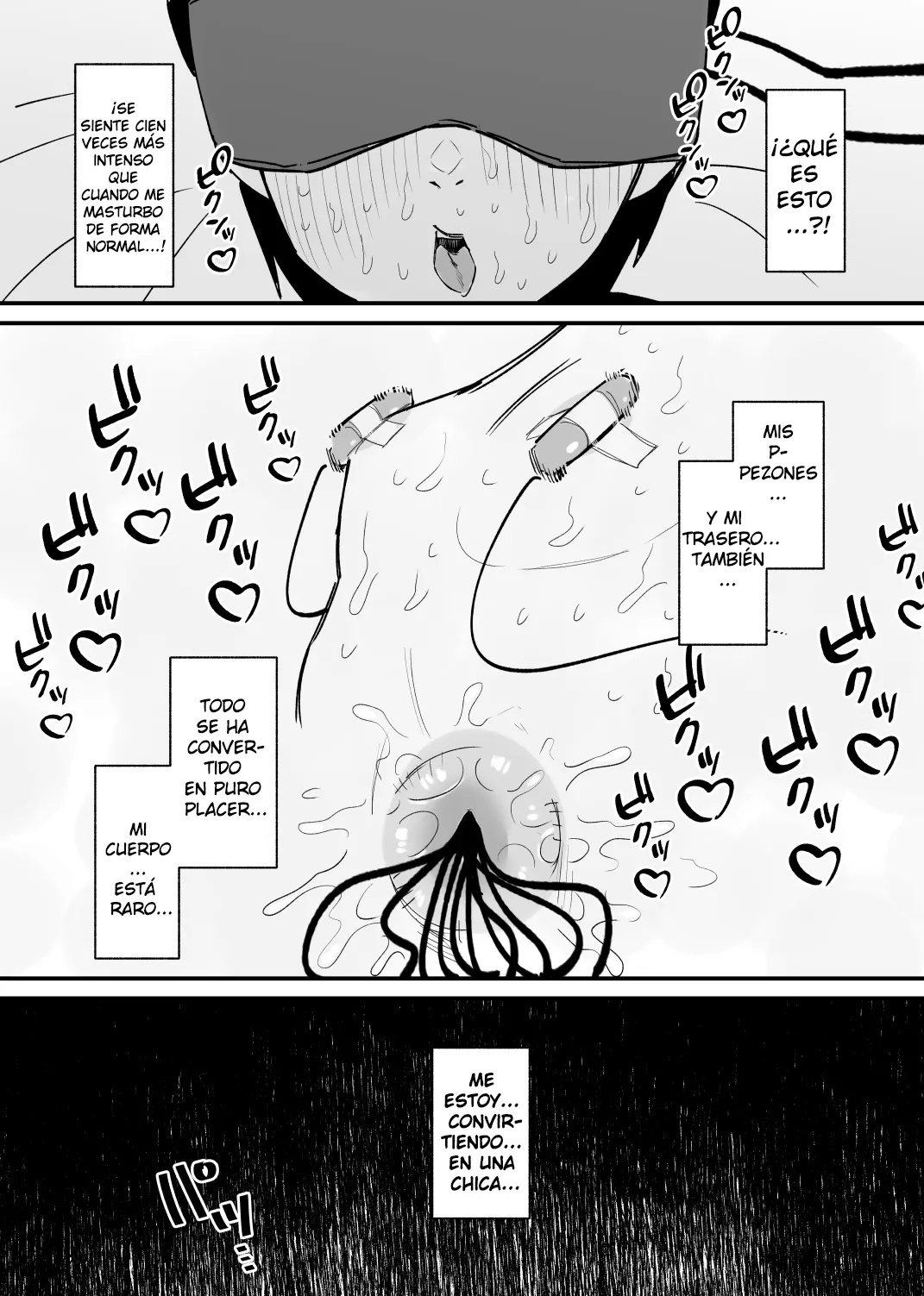 Un Juego Donde Puedes Convertirte en una Chica -Parte 1- Onnanoko ni Nareru Game 1 - Spanish page 12 full