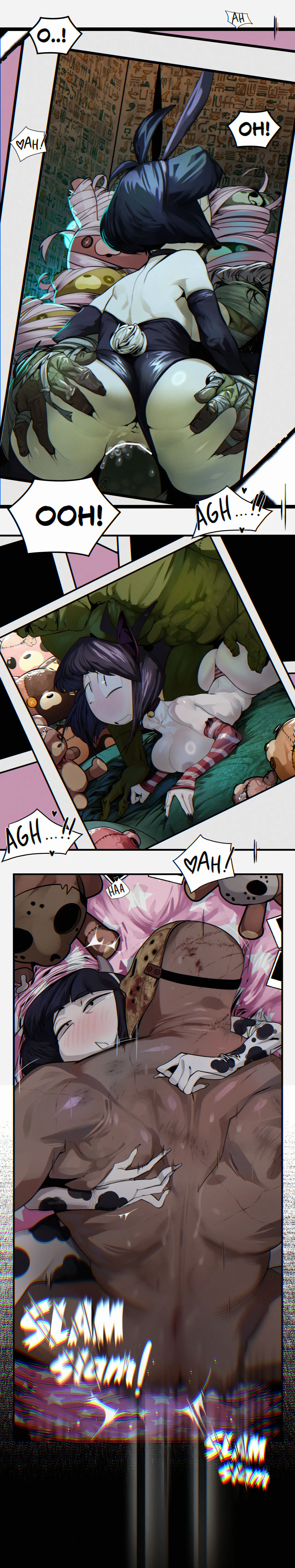 Creepy Susie + Muscle Man horror page 6 full