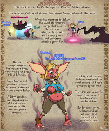 [Toby (TobyArt)] The Bokoblin Princess (Scat) cover