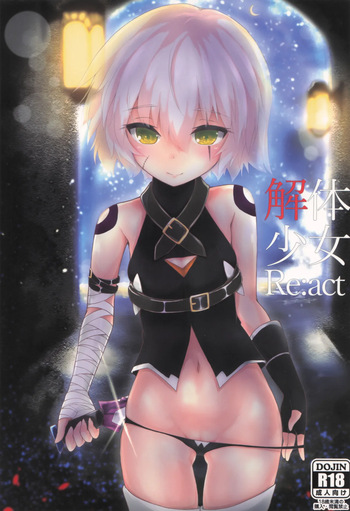 (COMIC1☆13) [Jukai Shoko (Fujimi Gaku)] Kaitai Shoujo Re:act (Fate/Grand Order) cover