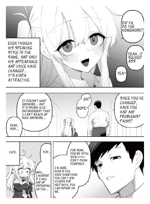 My Friend became a Shortie... and Fell Into Heat Today page 5 full
