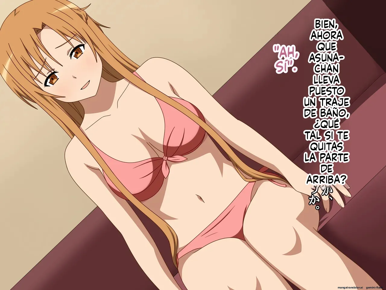 Hakoiri Ojou-sama Asuna AV DEBUT  MTL page 6 full