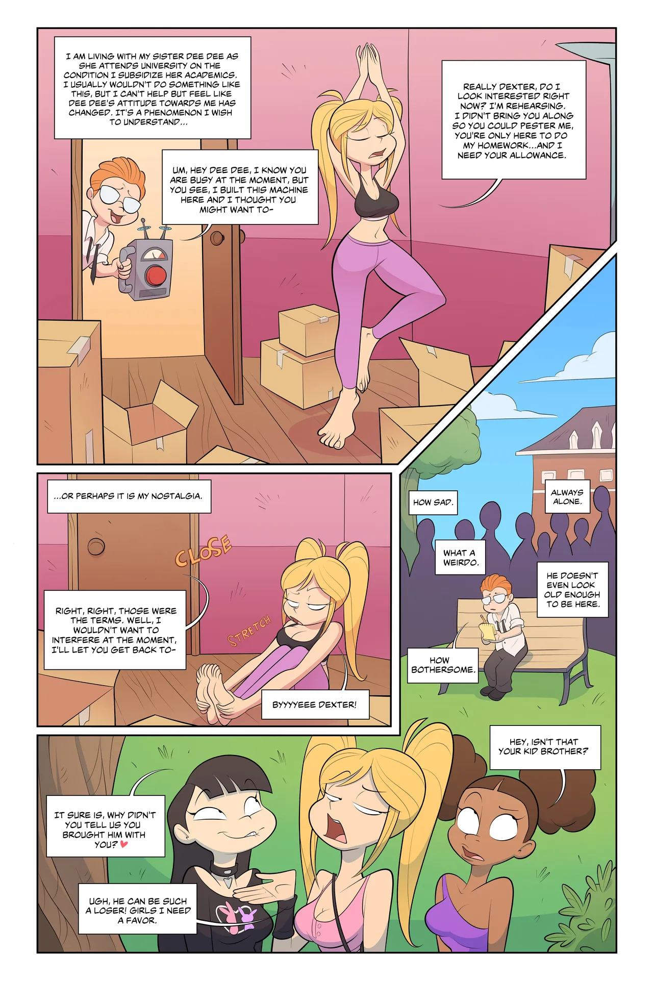 Future DeeDee and Dexter page 1 full