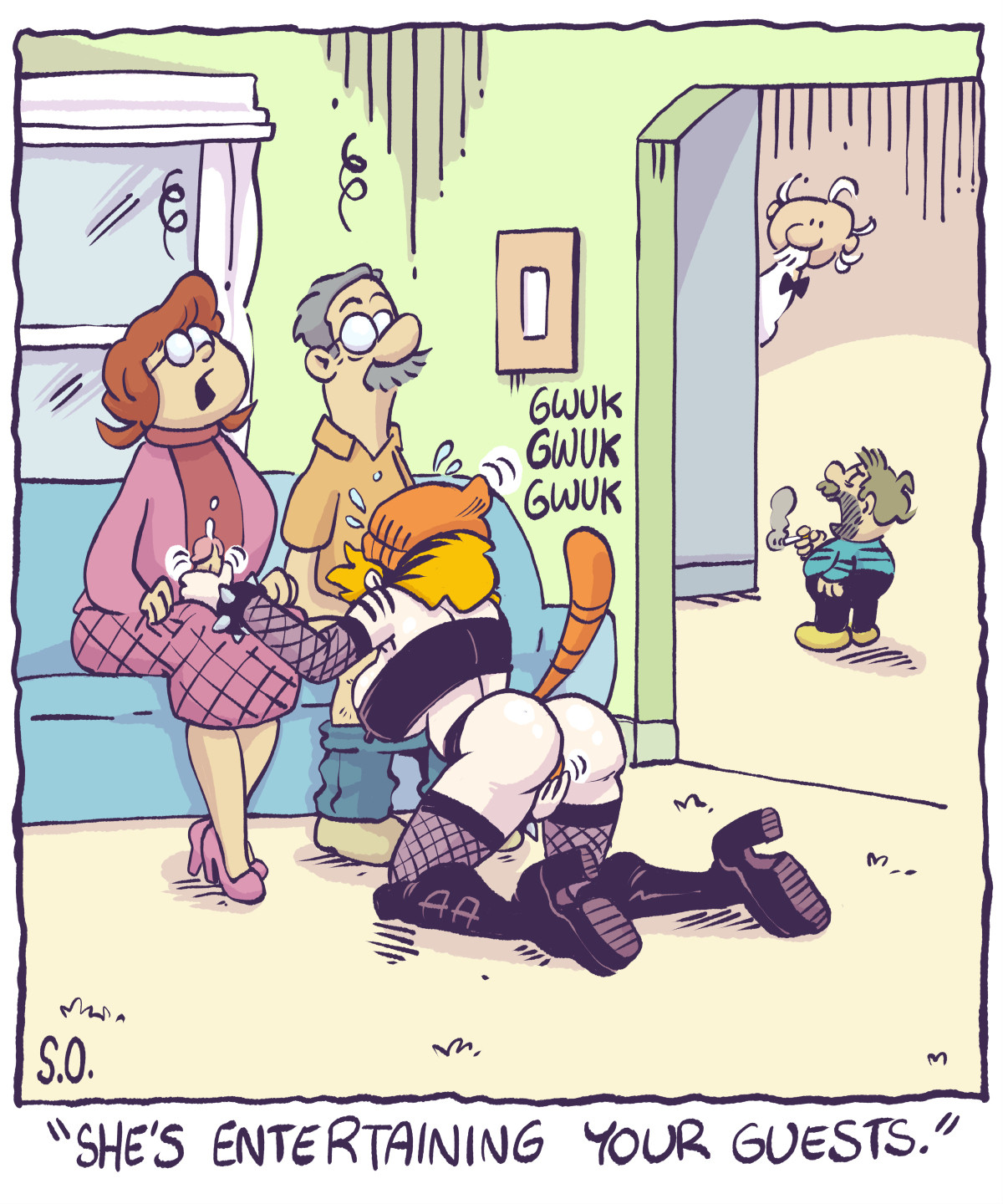 Goth Bimbo Heathcliff page 8 full