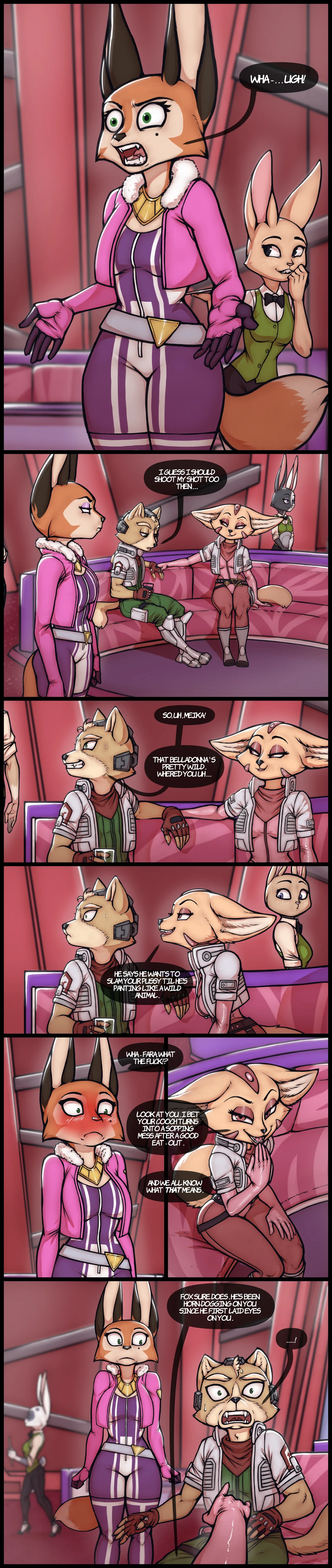 Rimba Racer x Starfox Crossover Prelude page 3 full