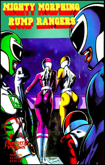 [Nelson Danielson] Mighty Morphing Rump Rangers cover