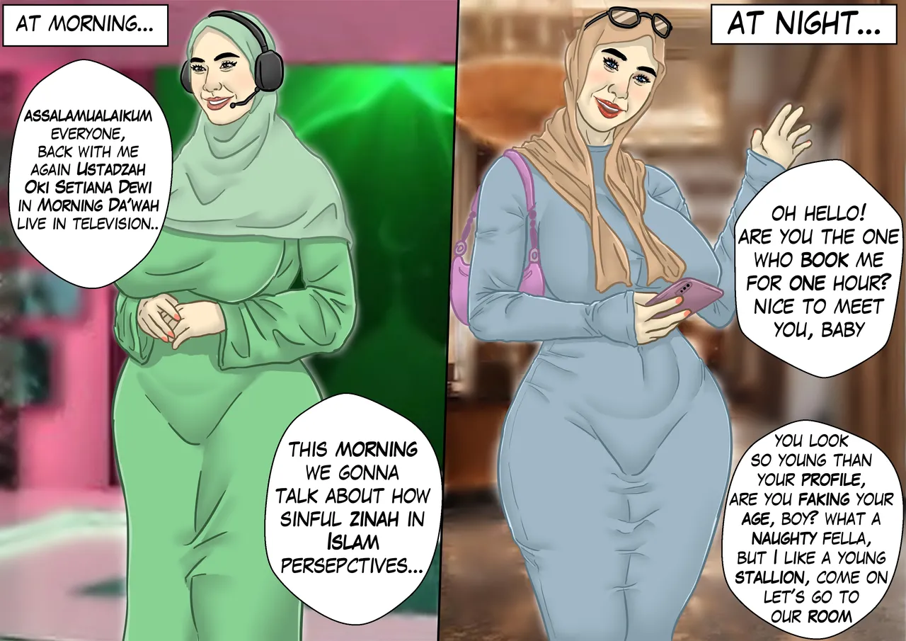 Day and Night of Ustadzah page 1 full