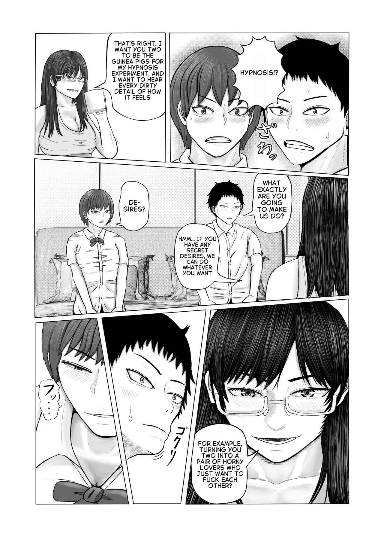 Together with onee-san: The story of having an orgy with my classmates in a hypnosis experiment page 7 full