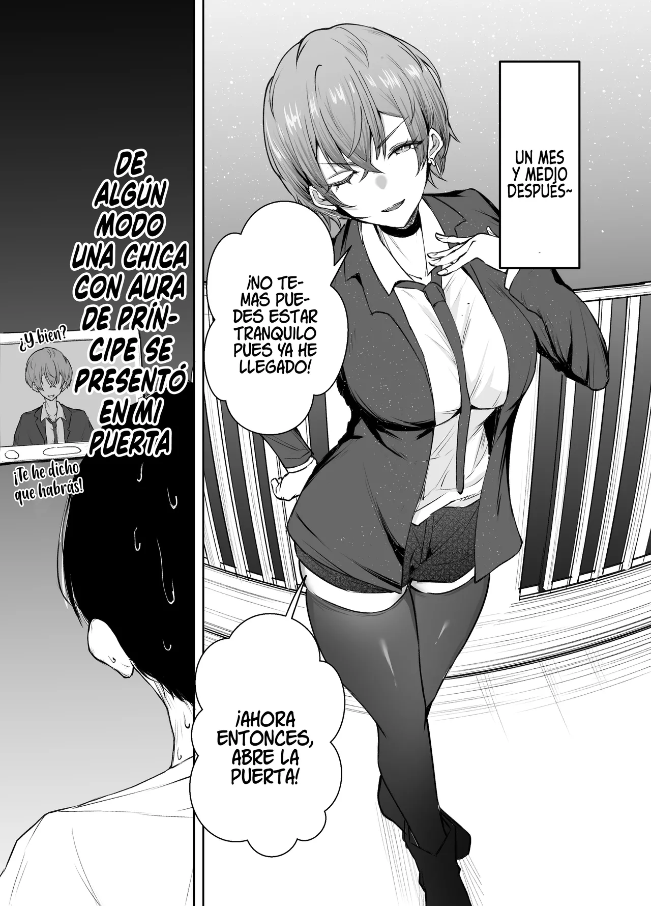 Llamé a un servicio de chicas y una con un aura de príncipe asertivo que resulto recesivo se presento en mi puerta page 4 full