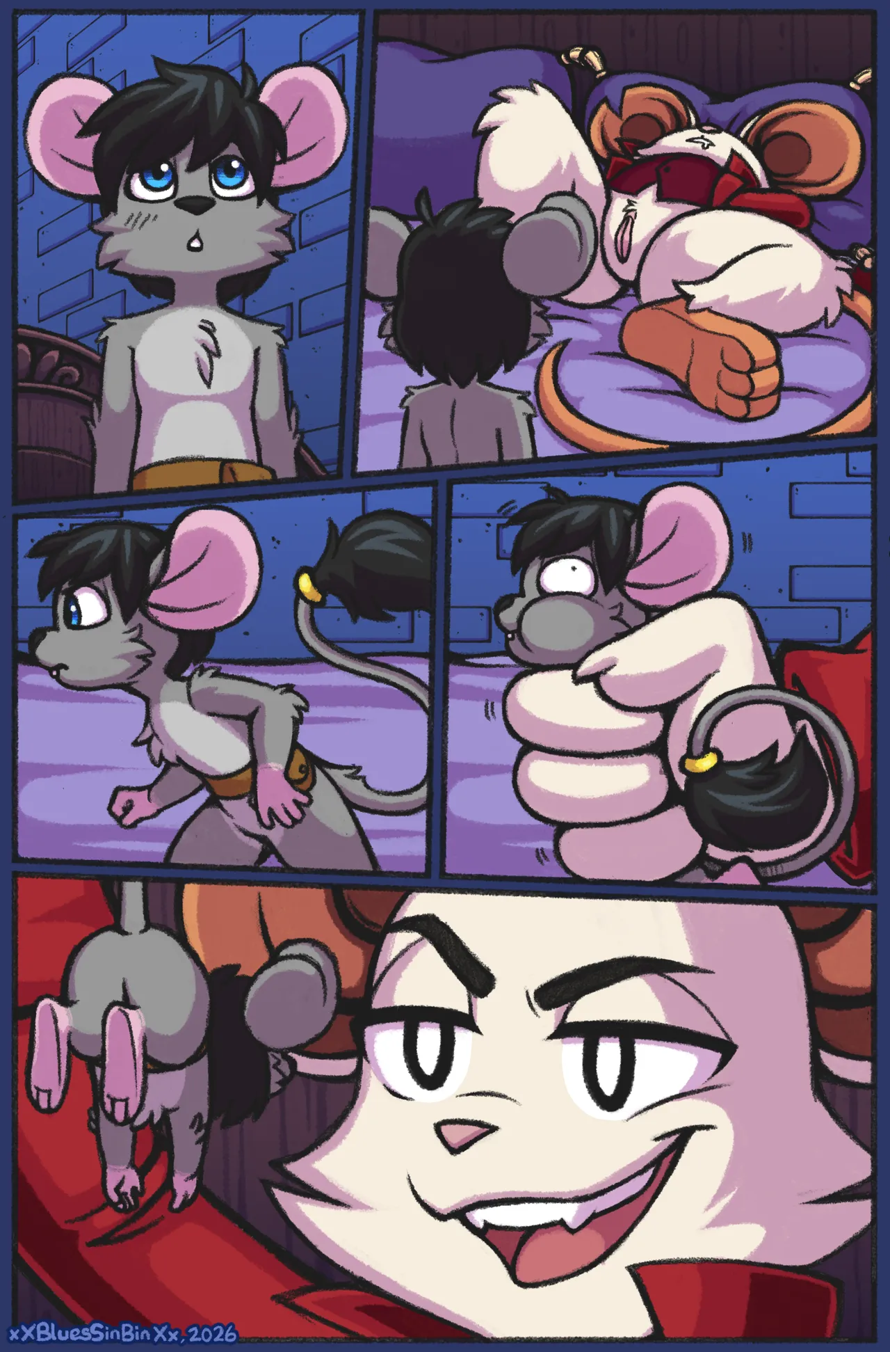 Mina the Hornier page 1 full