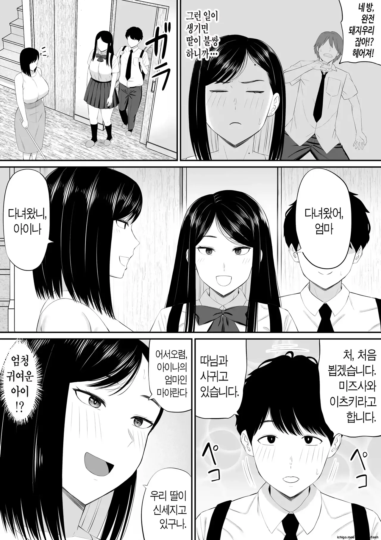 Sewayaki Kaa-san Musume no Kareshi ni Tanomarete Hitohada Nugu | 참견쟁이 엄마, 딸의 남자친구에게 부탁받아서 한몫 거들다 page 3 full