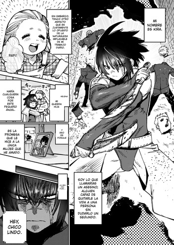 [Horieros] Mesu Ochi Sekai Saikyou no Koroshiya Self Mesu-ka Kaizou  The World's Strongest Assassin Self- Feminization [spanish][@sasakinsfw] cover