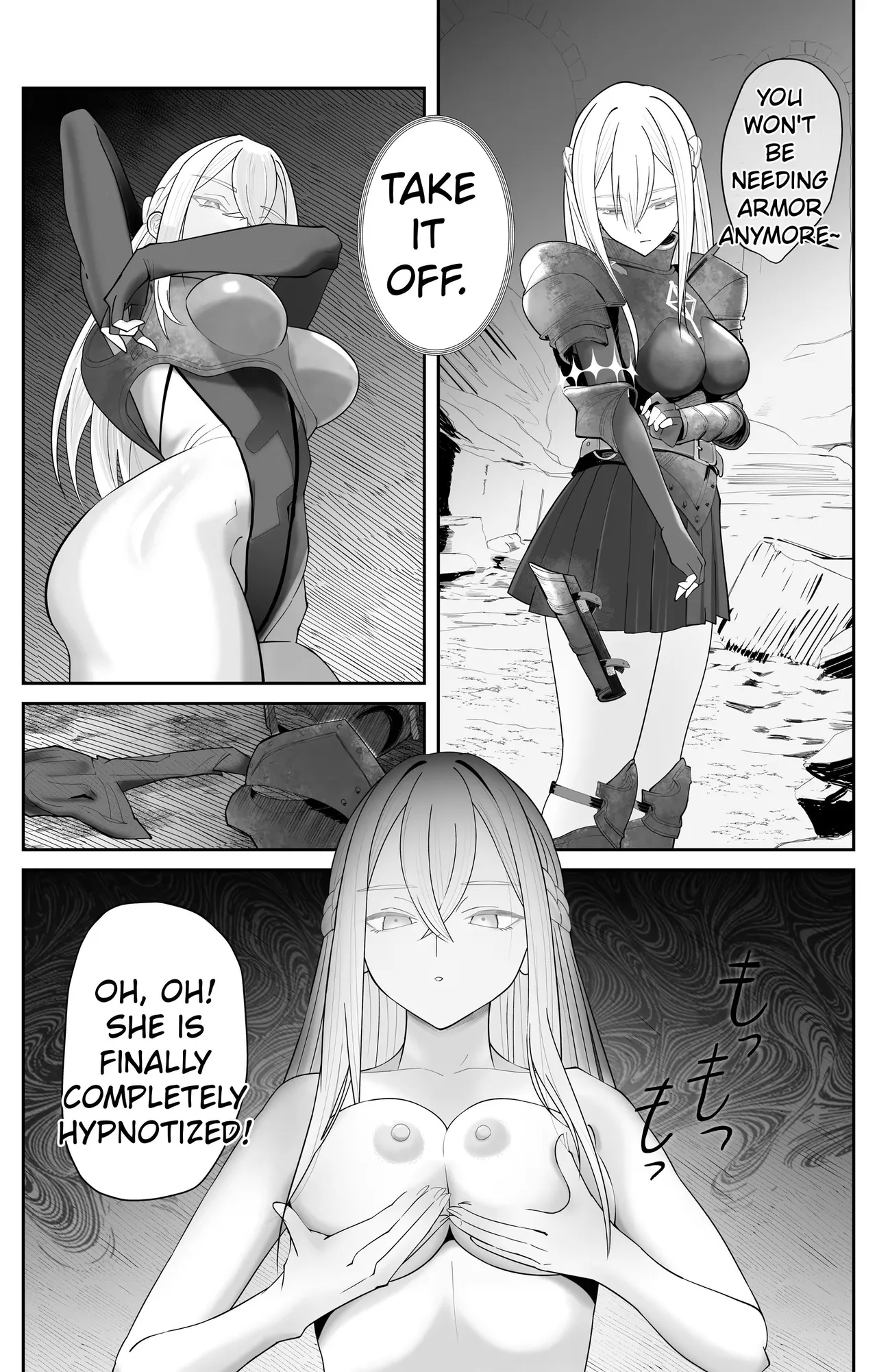 Hypnosis Nude Dungeon: There’s No Way I’d Lose page 10 full
