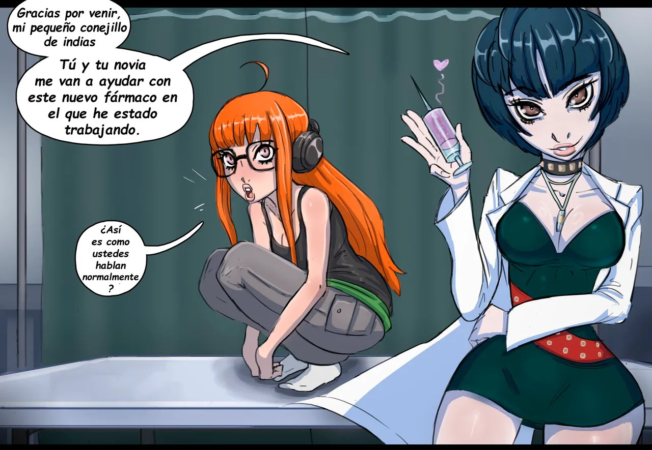 POV: You & Futaba Visit Tae's Clinic page 1 full