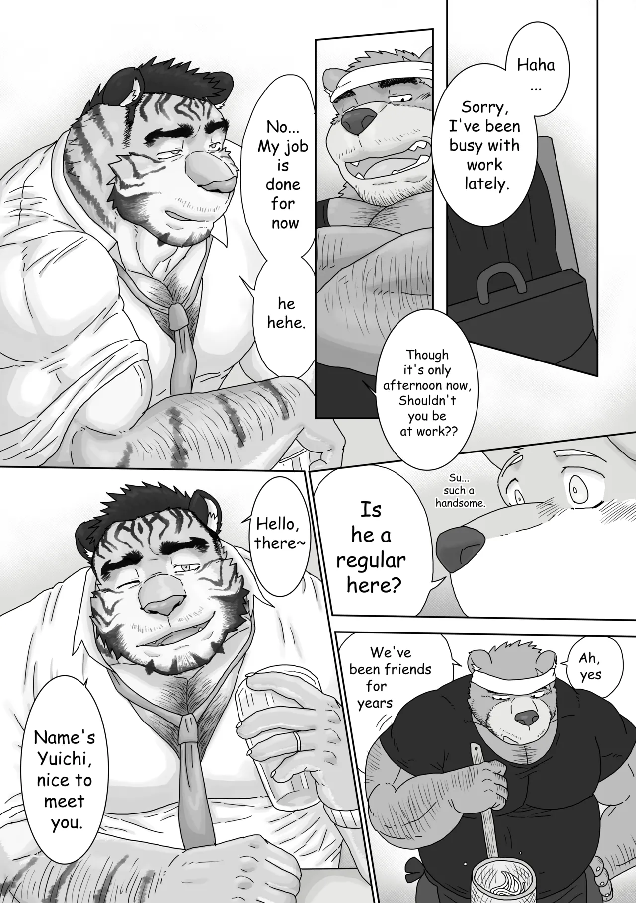 Regarding worked at the unlce bear's ramen shop 2 -Uncle Tiger Chapter- page 7 full