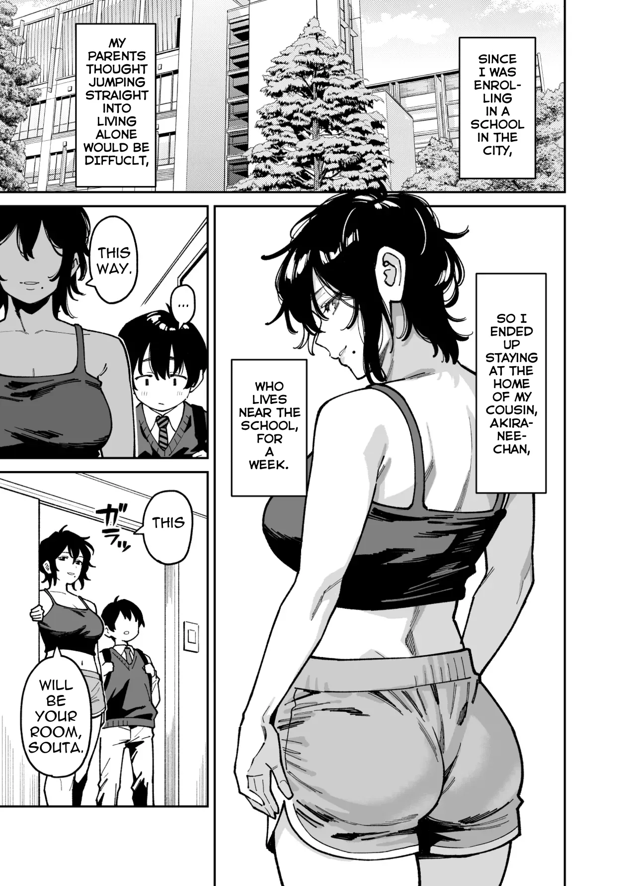 Itoko no Nee-chan no Oppai Mondara Ecchi Suru Koto ni Natta Hanashi | The Story of How I Ended Up Having Sex After Groping My Cousin Sister's Boobs page 4 full