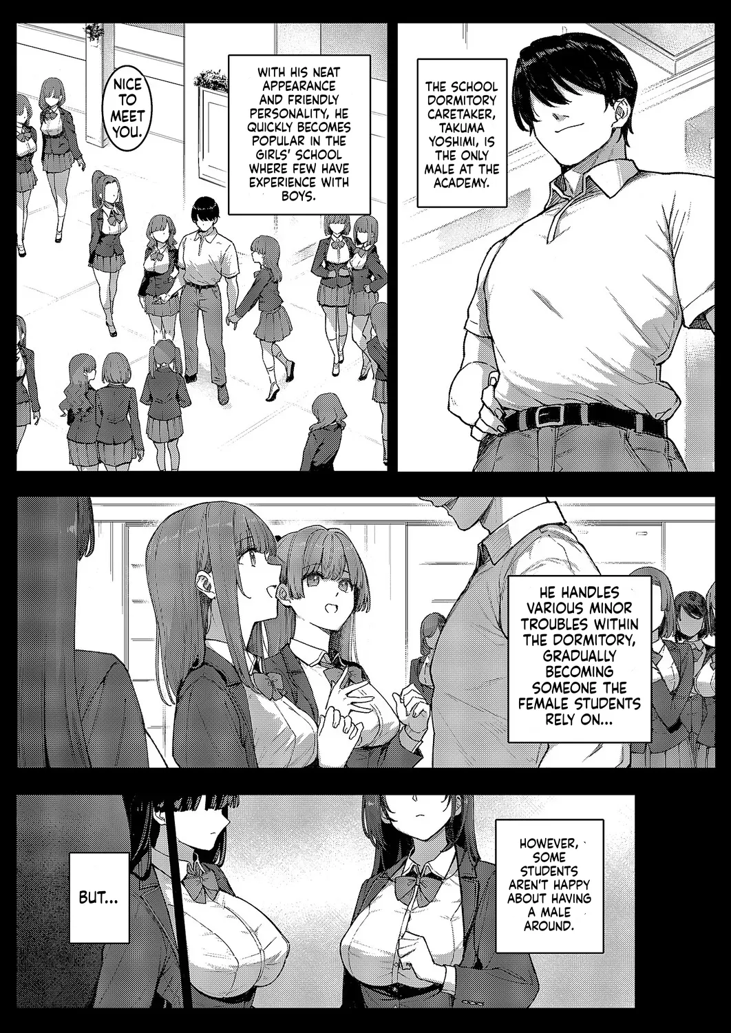 Angel Academy's Hardcore Dorm Sex Life - Shiramine kuou Part 2 page 3 full
