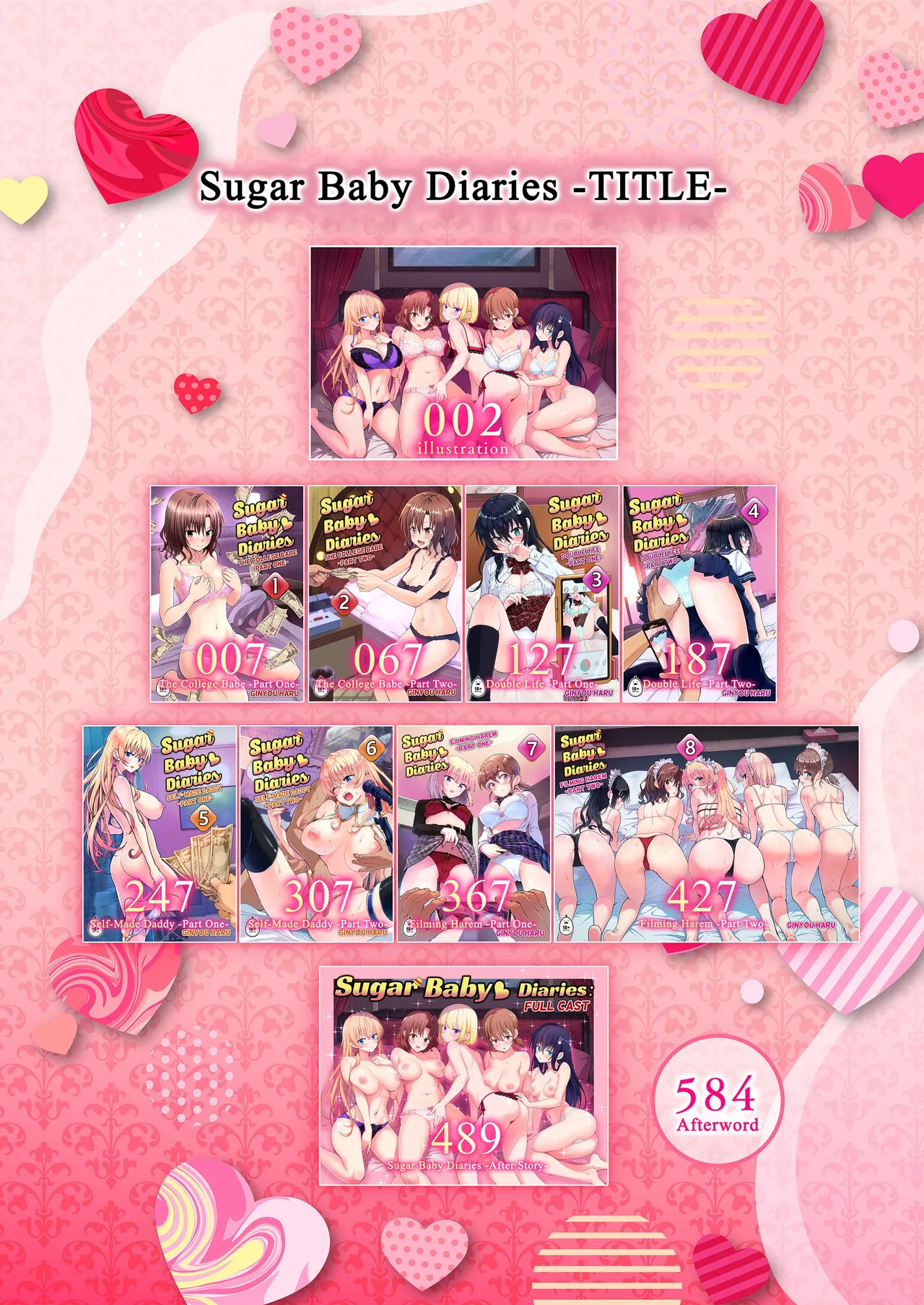 Sugar Baby Diaries: Full Cast page 7 full