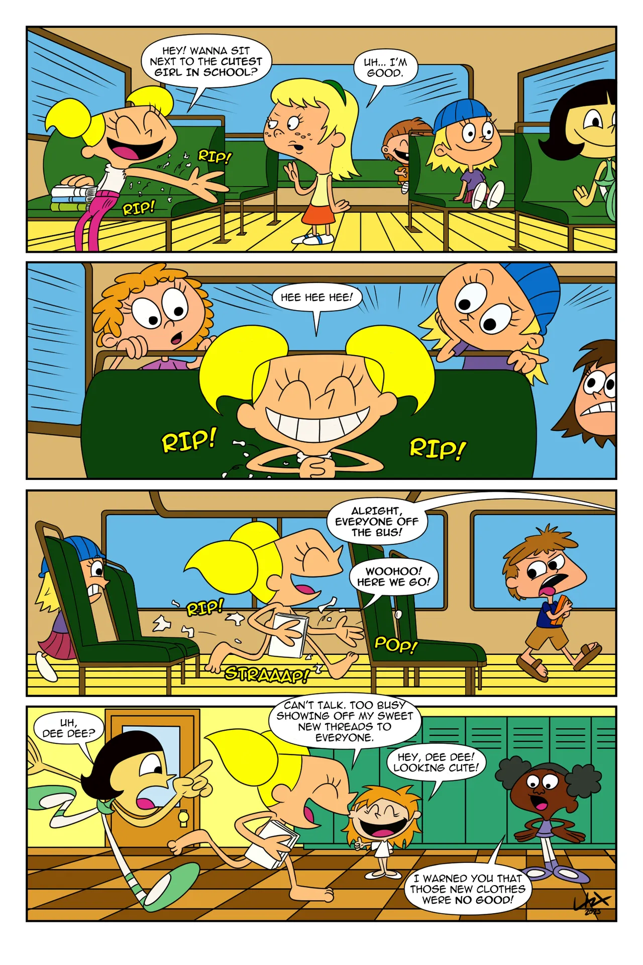Dee Dee's New Clothes page 10 full