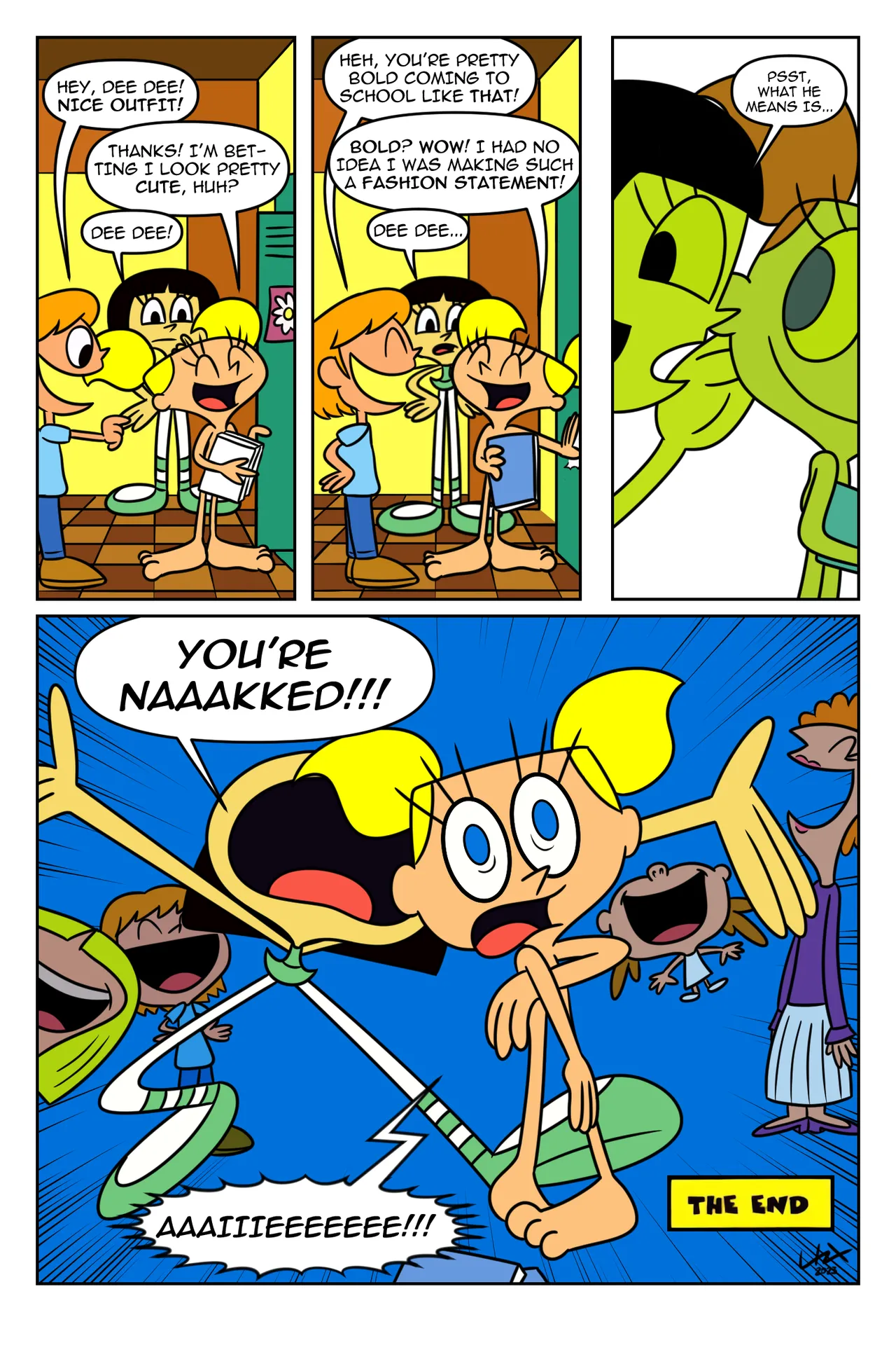 Dee Dee's New Clothes page 11 full