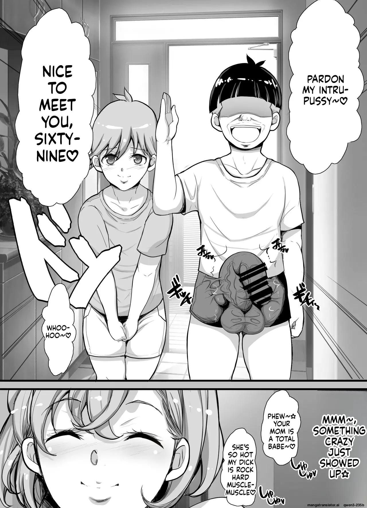 Oppai daisuki deka otoko-kun wa hitodzuma ga suki ☆ page 4 full