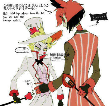 [ico0428 (Akira)] Just Measuring (Hazbin Hotel) cover