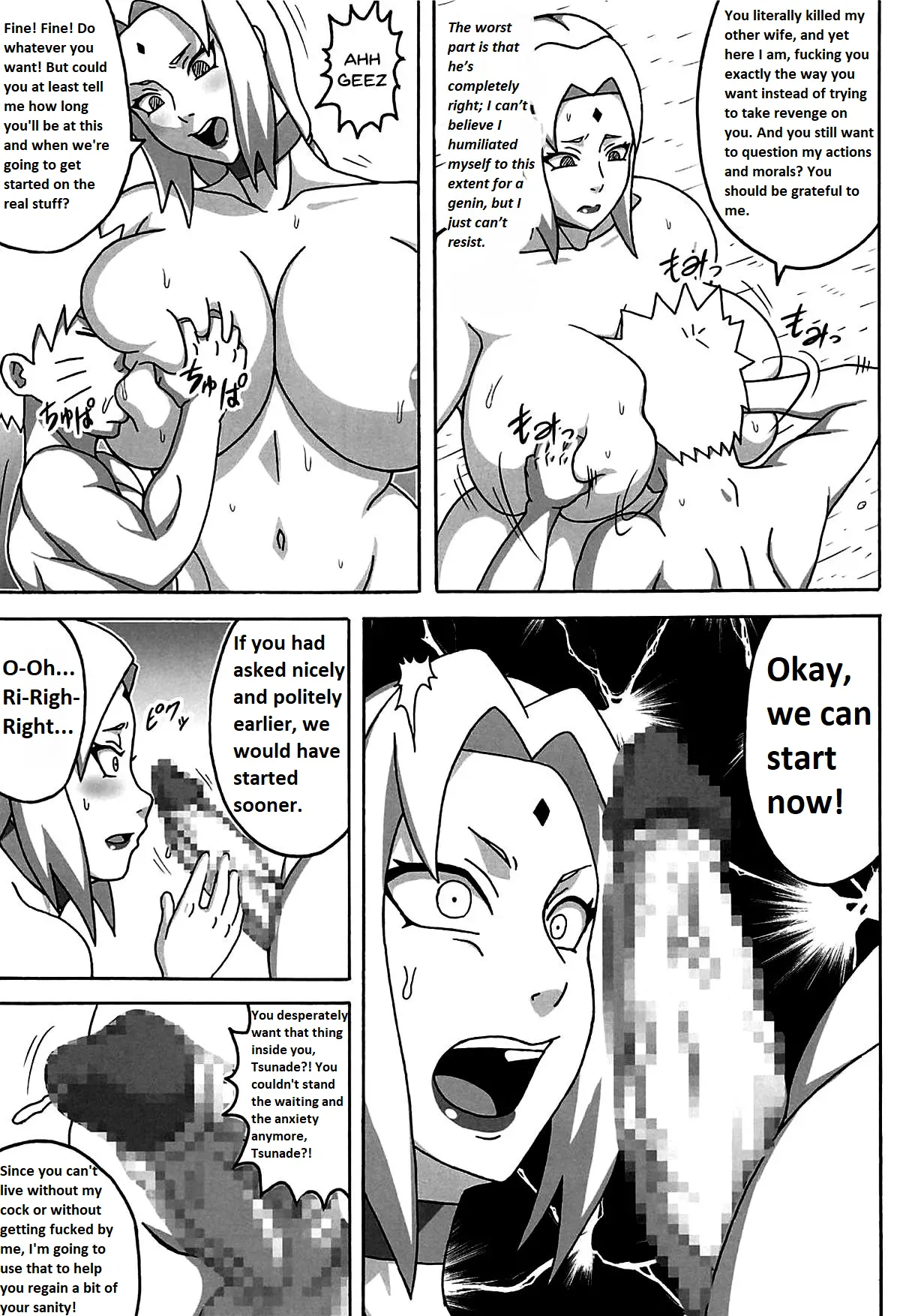 Naruho Jungle AU - Yandere Tsunade page 11 full