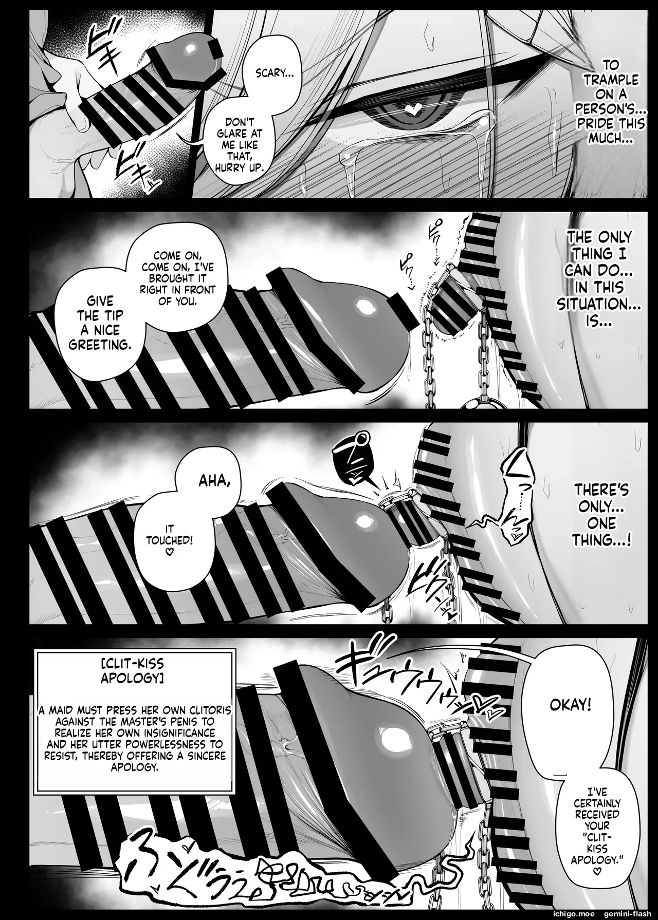 Bocchama ni Shishi o Kousoku Sareta mama Mukiryoku ni Choukyou Sareru Maid-san EP10 page 10 full