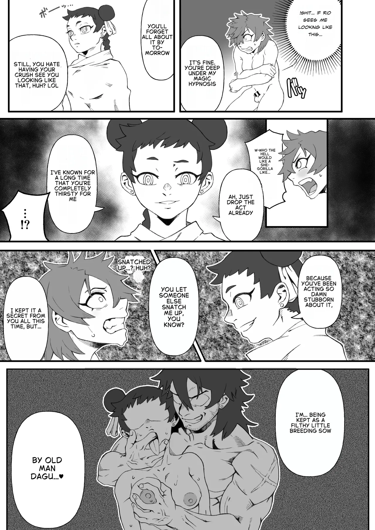 100-Day Diary: The Hero’s Training of Rookie Futanari Adventurer Kasumi-chan page 12 full