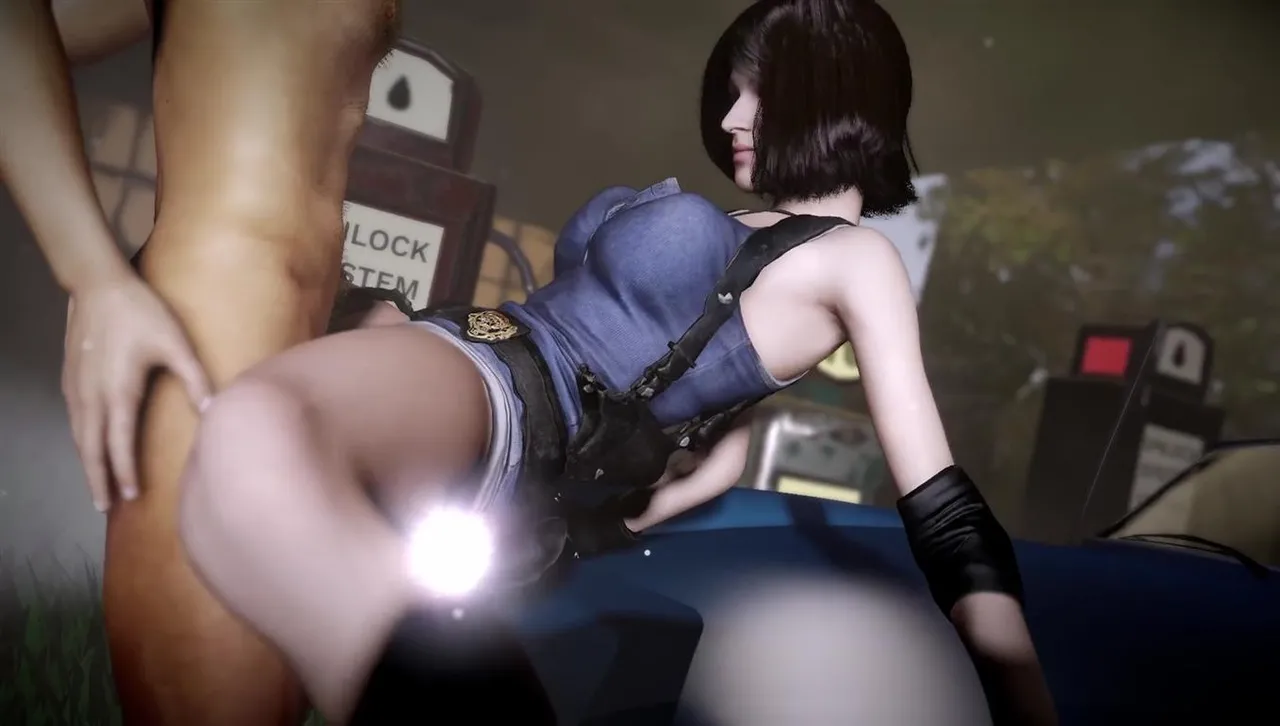 A Jill Valentine From Resident Evil Has Sex On The Car page 9 full