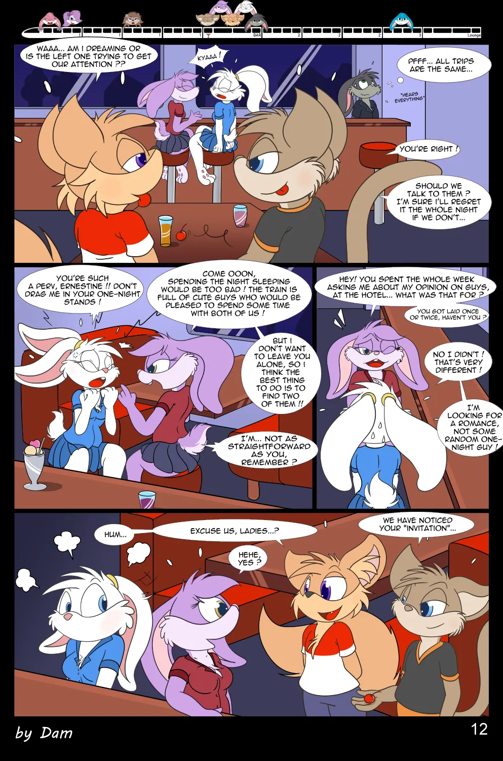 Toons on a Train page 12 full