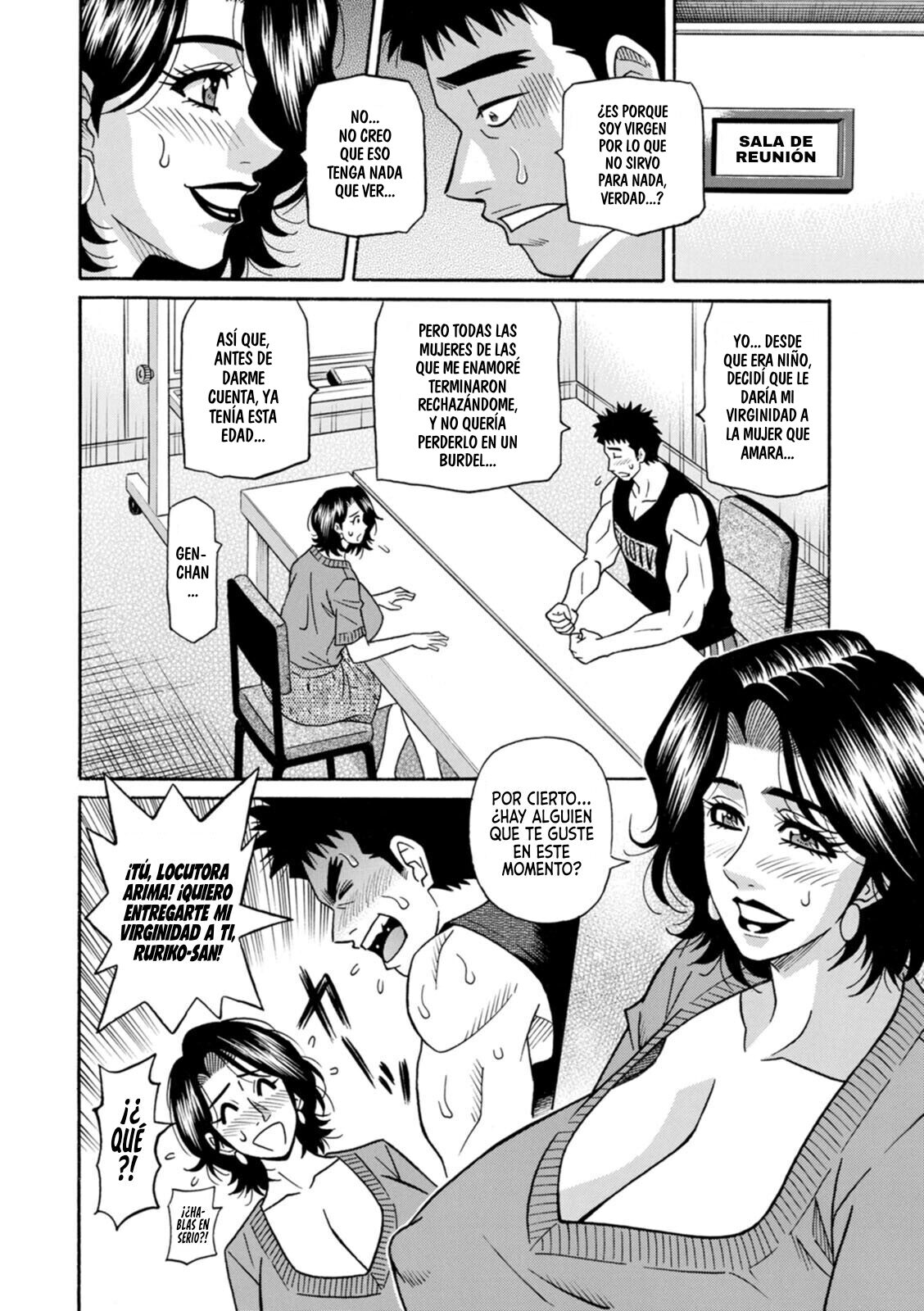 Miboujin Ana Ruriko no Hinichijuu - La Extraordinaria Vida de la Viuda Locutora Ruriko Cap.1-10 page 12 full