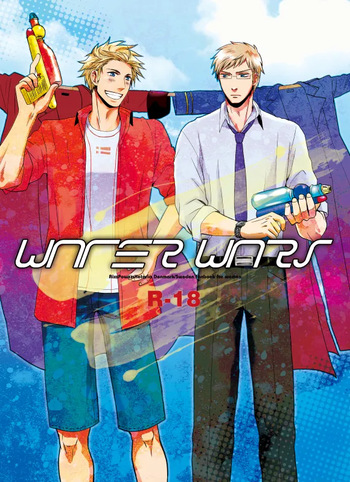 [NIKITA (KIRA)] WATER WARS (Hetalia: Axis Powers) [Web Sairoku] cover